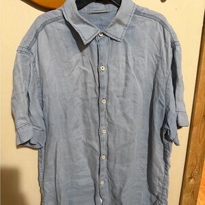 Tommy Bahama Relax 100% Linen Button-Up Shirt – Men’s L